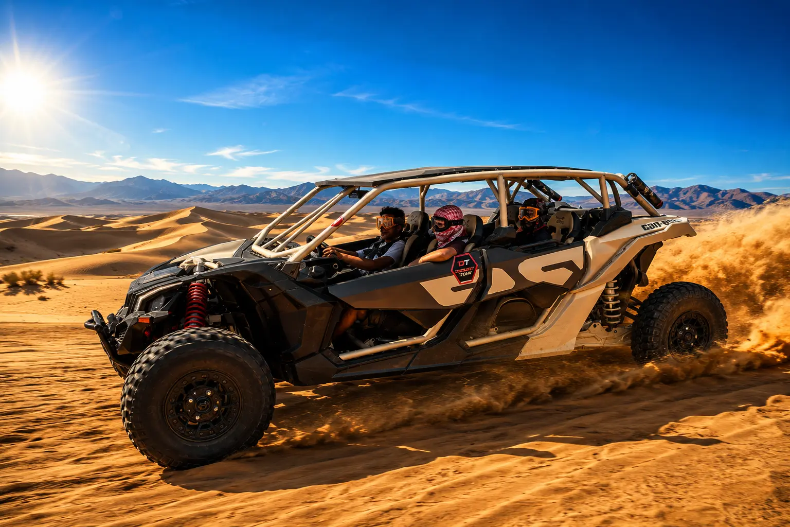 2 Hours 4 Seater Can-Am Buggy Dubai