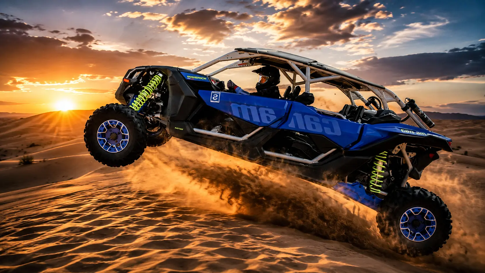 1 Hour 4 Seater Can-Am Buggy Dubai