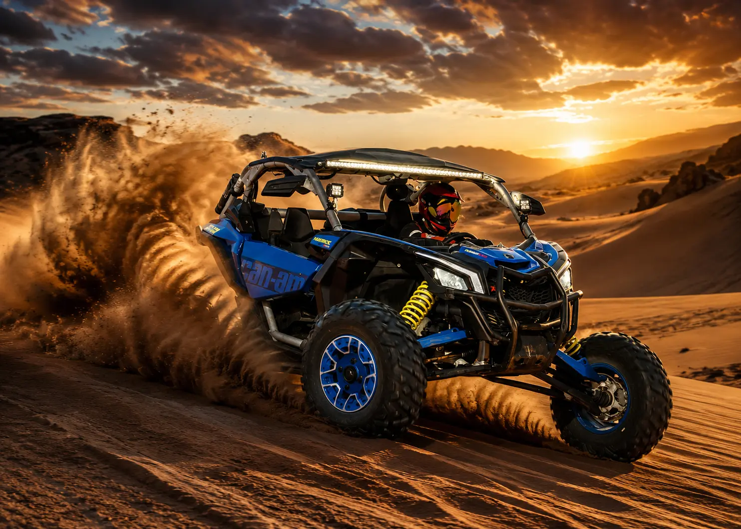 1 Hour 2 Seater Can-Am Buggy Dubai Tour