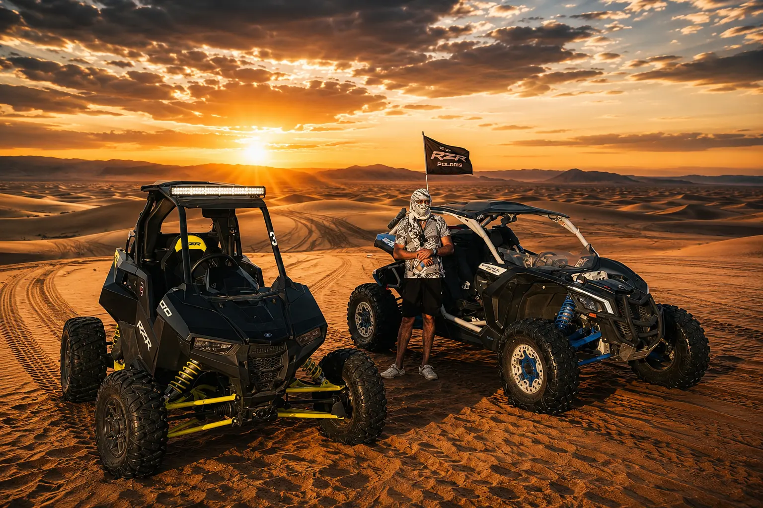 Polaris RS1 Dubai 1 Hour Single Seater Buggy Adventure